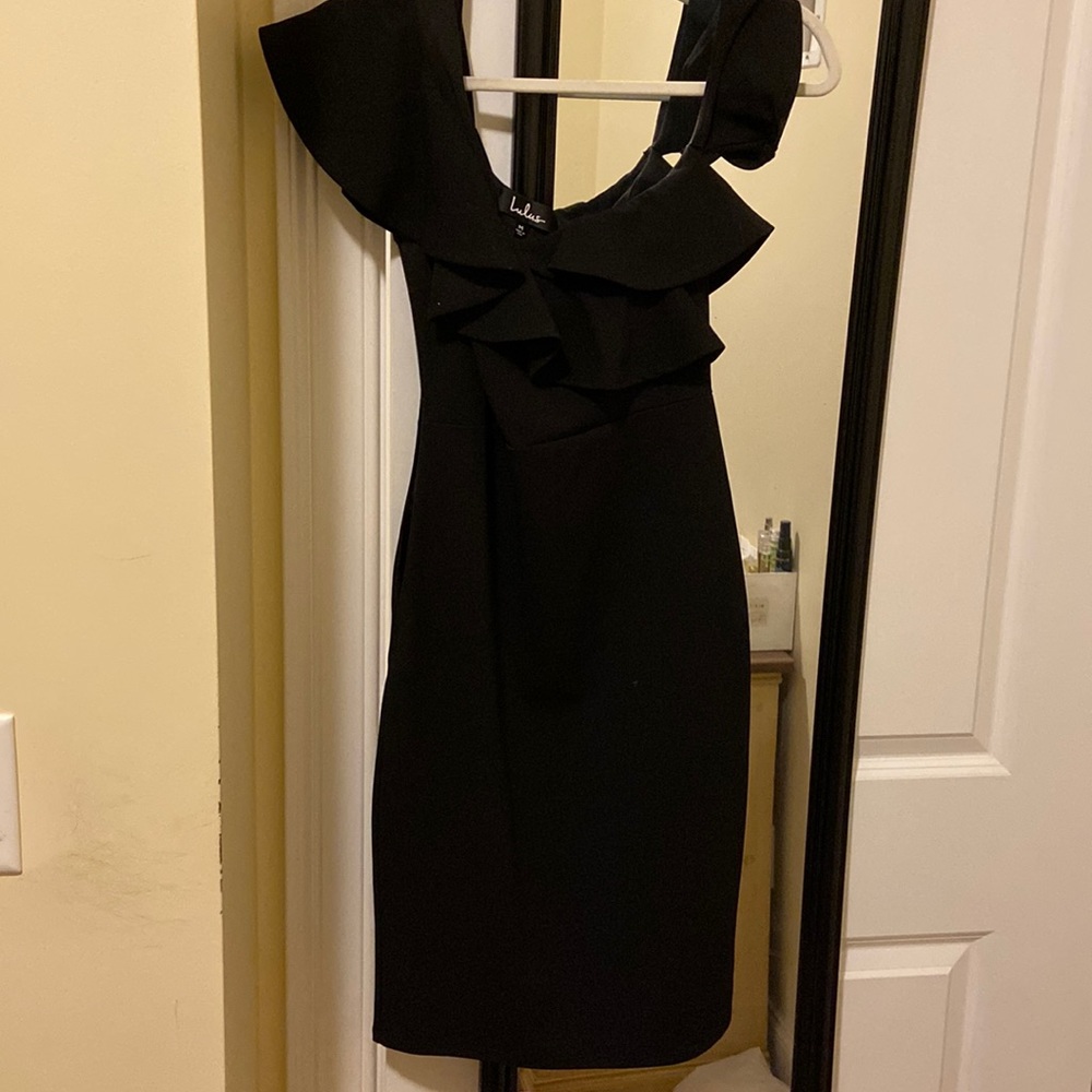 Lulus one high shoulder dress